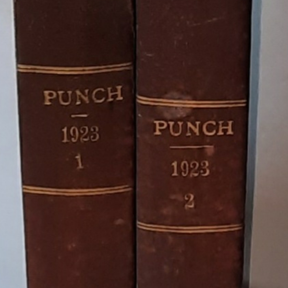 1923 Punch or The London Charivari Set